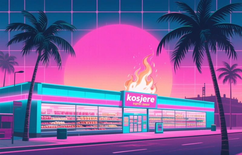 Brand in kosjere supermarkt Golders Green: geen opzet, mogelijk elektrische storing