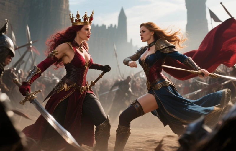 Visual representation of Queen Rogue vs Lissa Aires