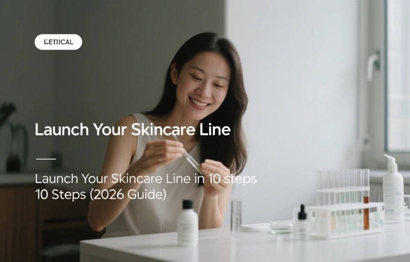 Launch Your Skincare Line in 10 Steps (2026 Guide)