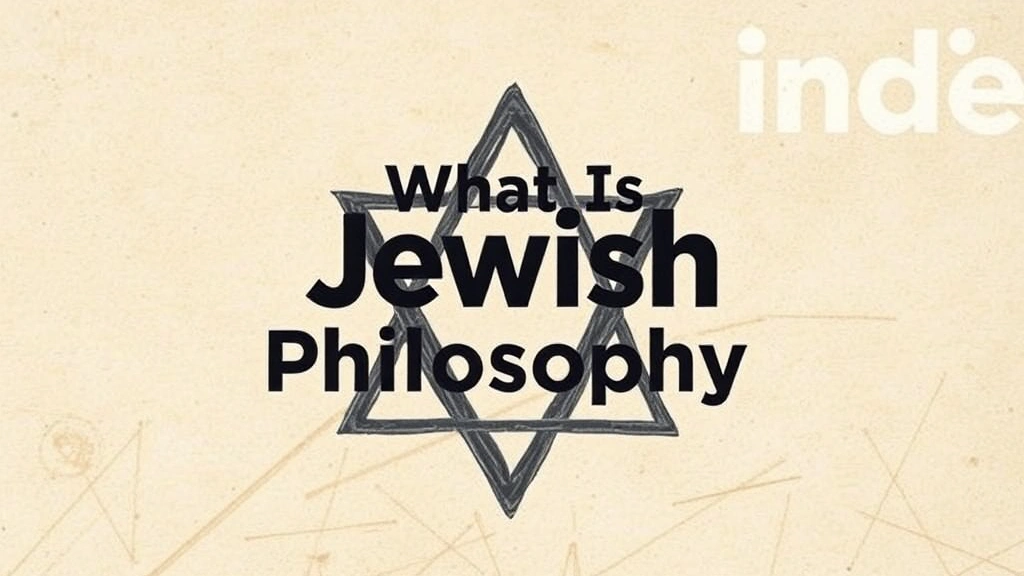 What Is Jewish Philosophy? A Conversation That Will Shift Your Thinking
