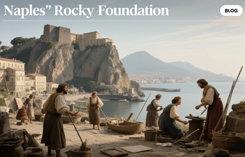Naples' Rocky Foundation: Jan van Stinemolen's 1582 View