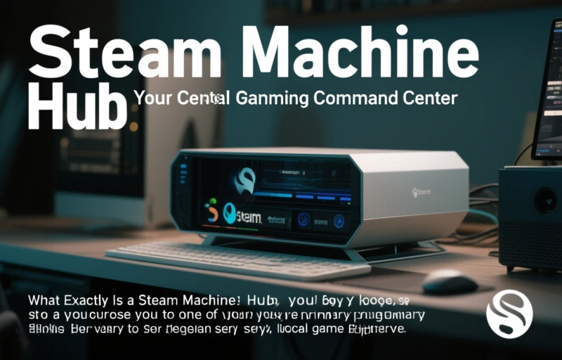 Visual representation of Steam Machine Hub Explained