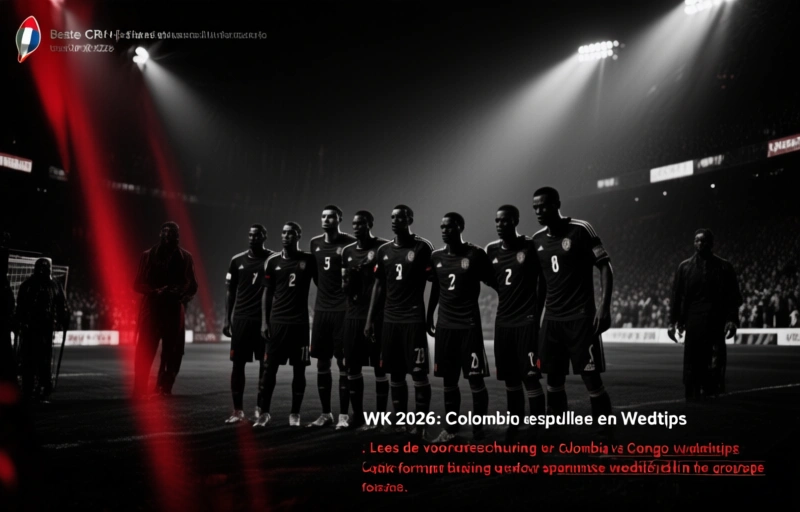 WK 2026: Colombia vs Congo - Voorspelling en Wedtips