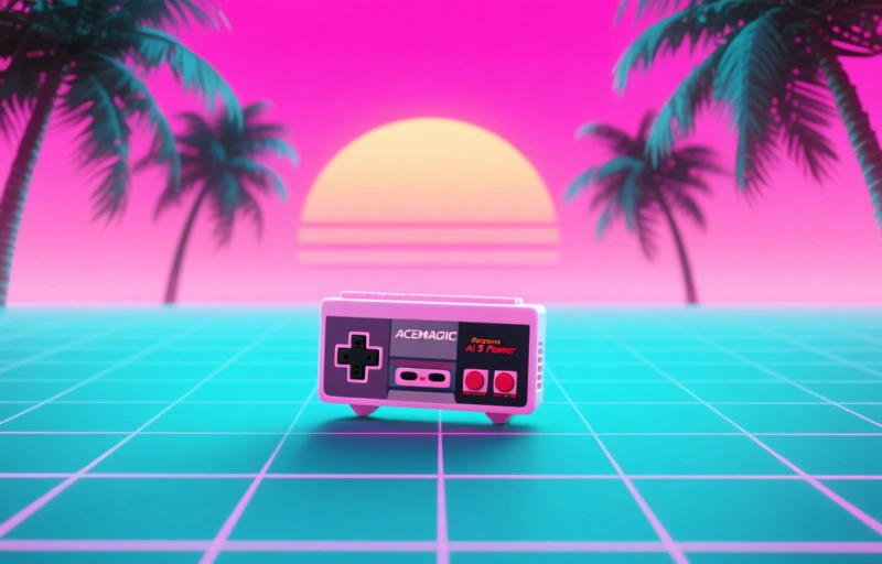 ACEMAGIC Retro X5 Mini: NES Style, Ryzen AI 9 Power