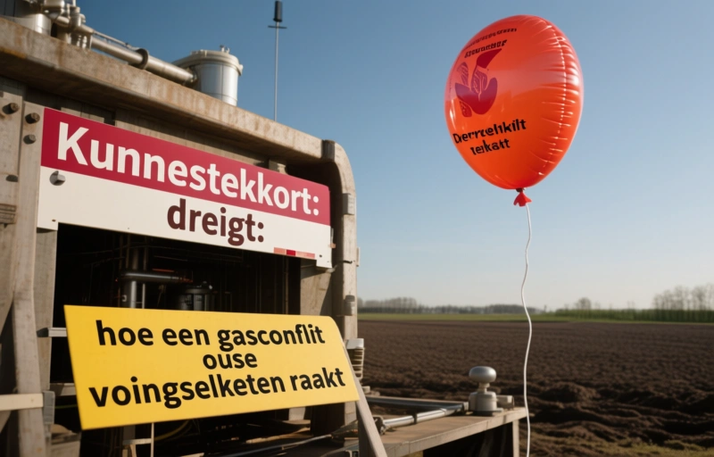 Visuele weergave van Kunstmesttekort dreigt