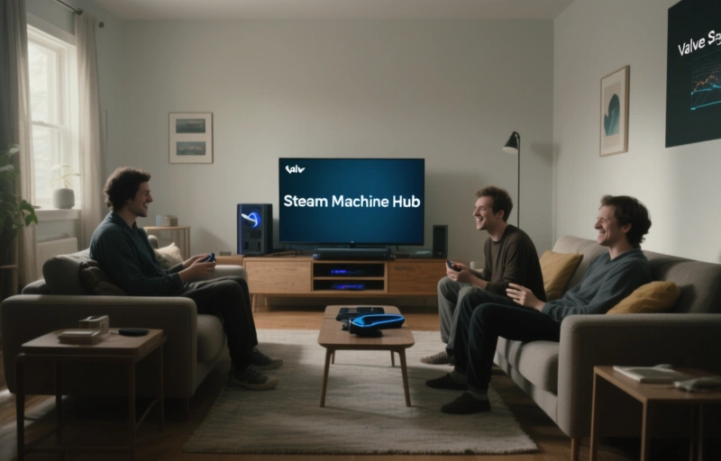 Steam Machine Hub Explained: Valve's Living Room Dream