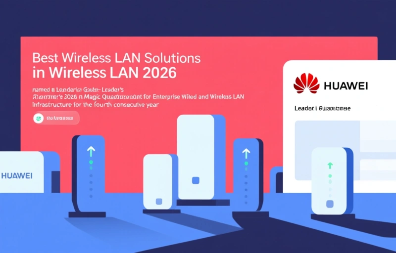 Huawei Leads Gartner Wired and Wireless LAN 2026