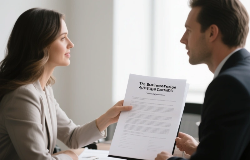 Visual representation of The Business Marriage Contract