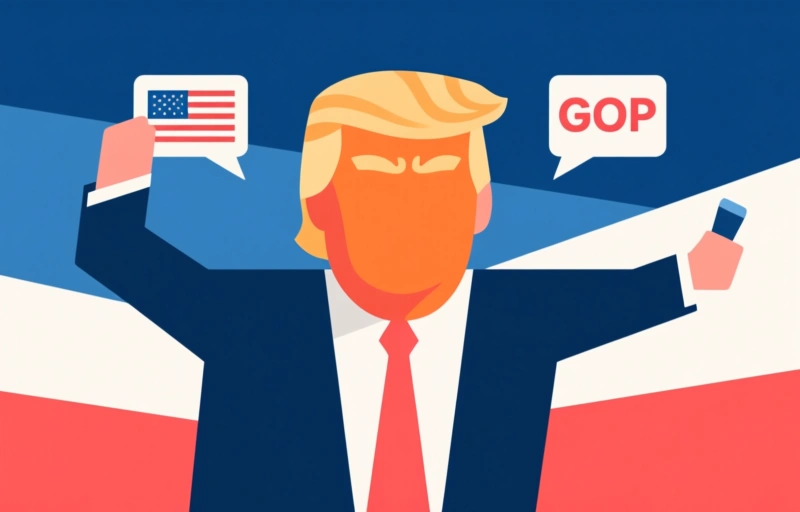 Trumps racistische post verdeelt GOP en leidt tot brede verontwaardiging