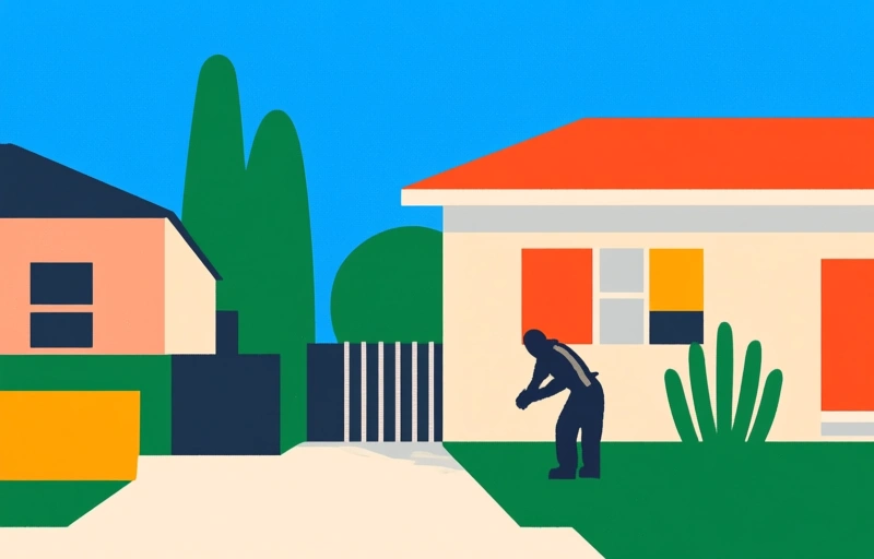 Visuele weergave van Persoonlijk alarm stoort inbrekers in Beverly Grove