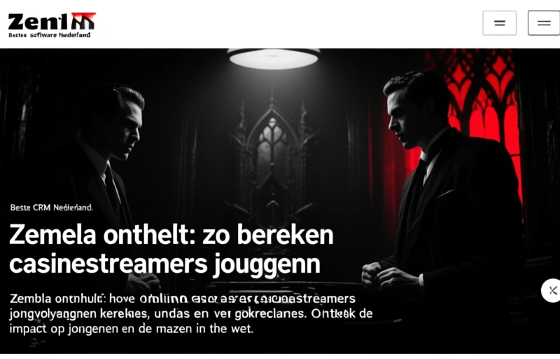 Zembla onthult: zo bereiken casinostreamers jongeren