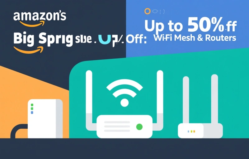 Amazon's Big Spring Sale: Up to 50% Off Wi-Fi Mesh & Routers