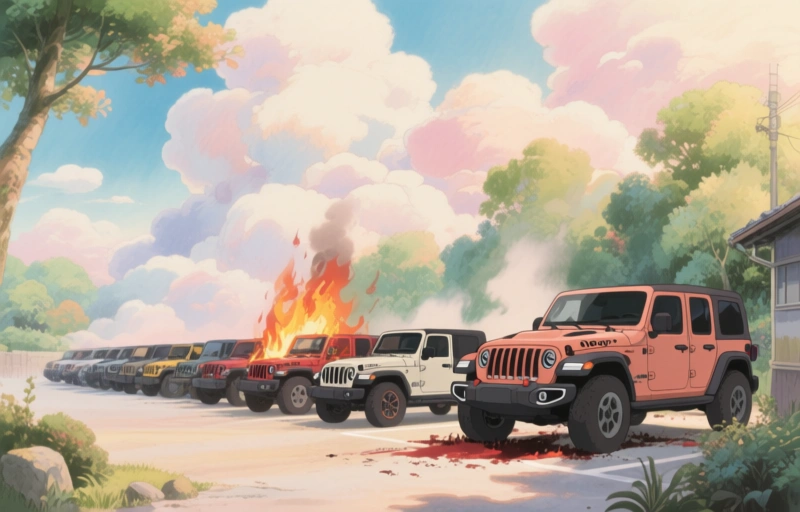 Jeep Recalls 1M Wranglers, Gladiators Over Fire Risk