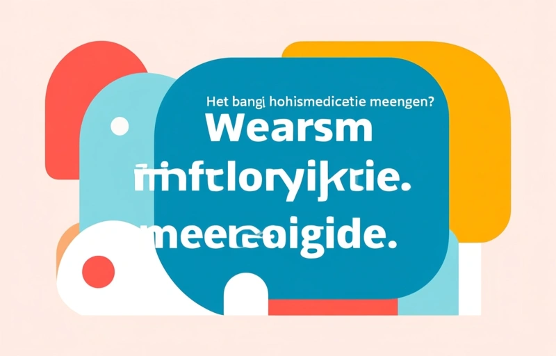 Visuele weergave van Thuismedicatie meenemen naar het ziekenhuis