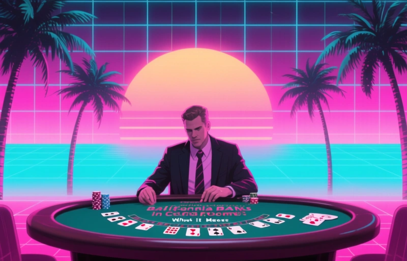 California Bans Blackjack in Cardrooms: What It Means