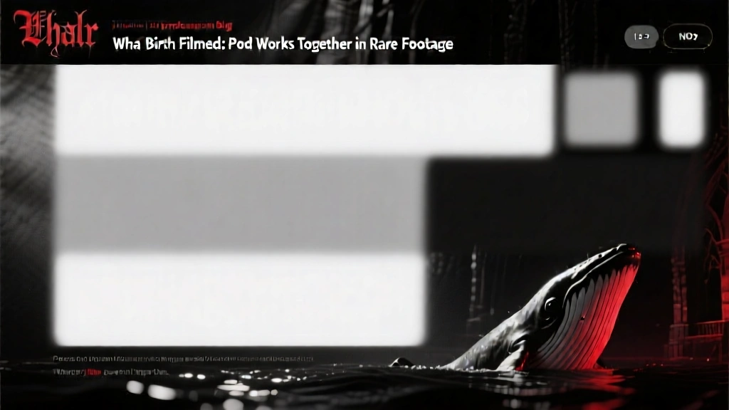 Whale Birth Filmed: Pod Works Together in Rare Footage