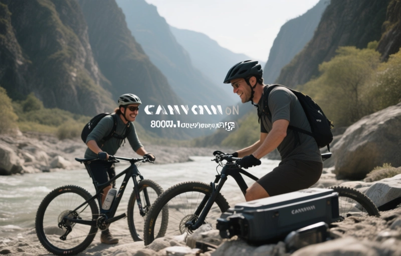 Canyon Spectral:ON 800Wh Battery Range Tested