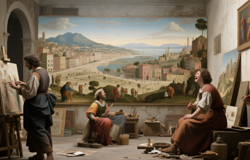 Decoding Jan van Stinemolen's 1582 Panorama of Naples