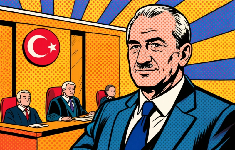Visuele weergave van Turkse activa herstellen na vonnis oppositie