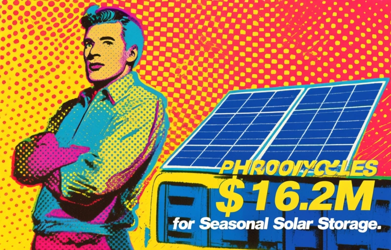 Photoncycle Raises $16.2M for Seasonal Solar Storage
