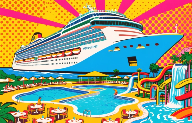 World's Largest Cruise Ship: 9 Pools, 28 Dining Venues & Epic Waterpark