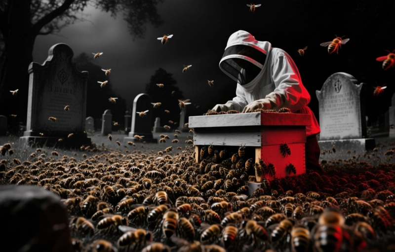 5.6 Million Bees Swarm a Cemetery: What Beekeepers Can Learn