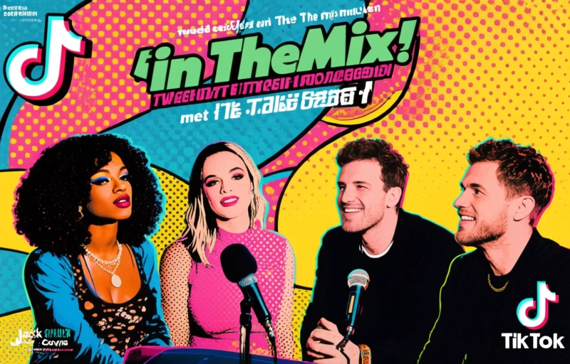 Tweede seizoen TikTok In The Mix podcast met topmuzikanten