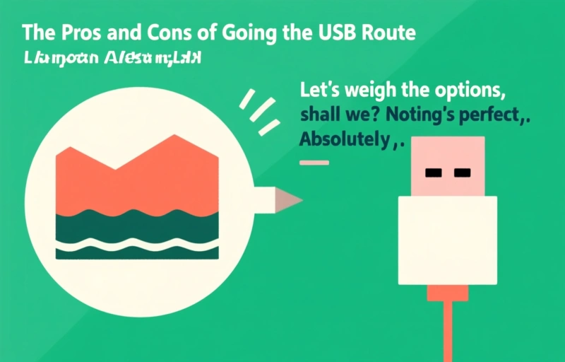 Visual representation of USB Hotspot Connections