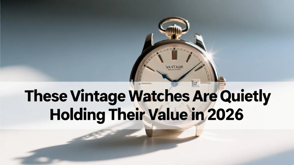 These Vintage Watches Are Quietly Holding Their Value in 2026