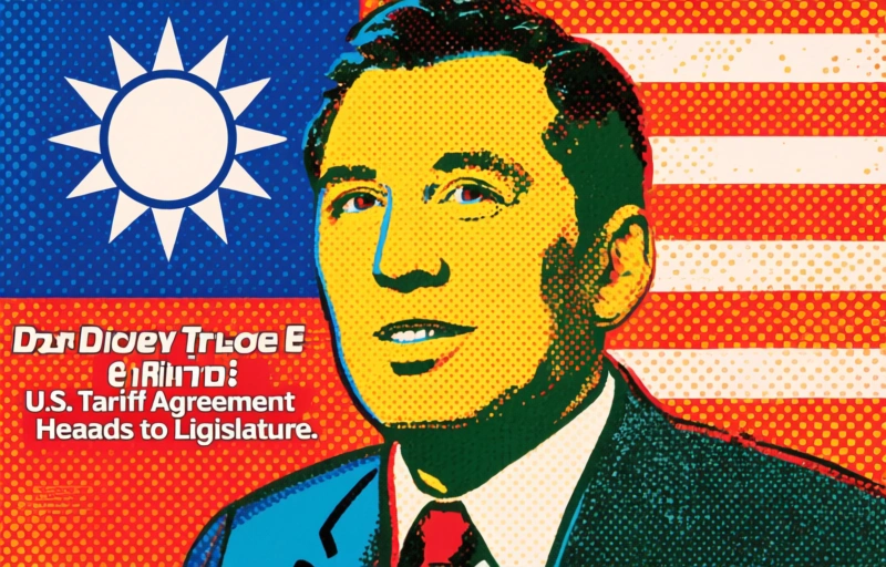 Taiwan Trade Deal: U.S. Tariff Agreement Heads to Legislature