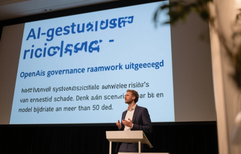 Visuele weergave van AI-gestuurd risicobeheer