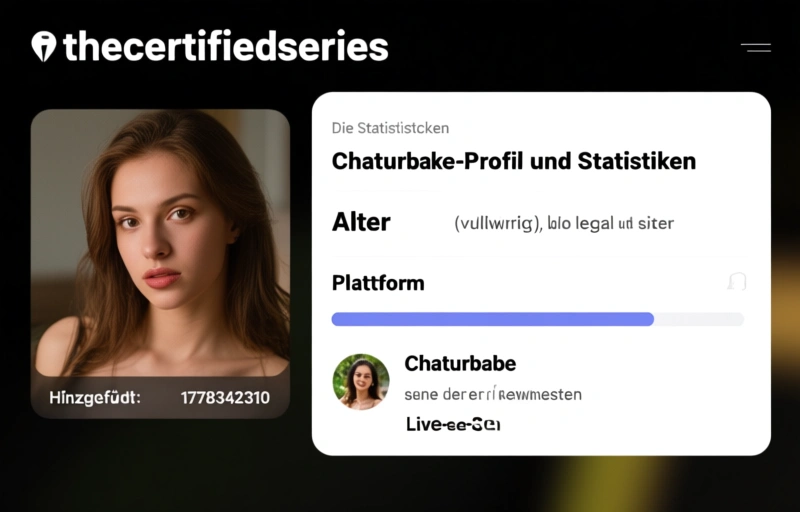 Visuelle Darstellung von thecertifiedseries