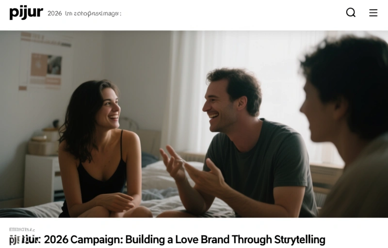 pjur's 2026 Campaign: Building a Love Brand Through Storytelling