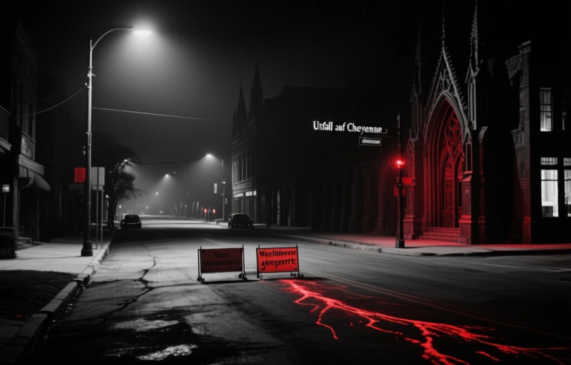 Unfall auf Cheyenne Avenue: Westfahrspuren gesperrt