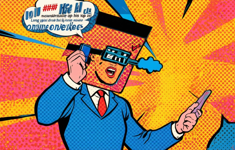 Visuele weergave van AI als nieuwspoort