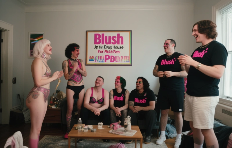Blush Teams Up With Drag House Rules for Pride