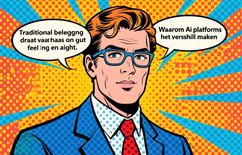 Visuele weergave van Top AI Beleggingsplatforms voor 2026