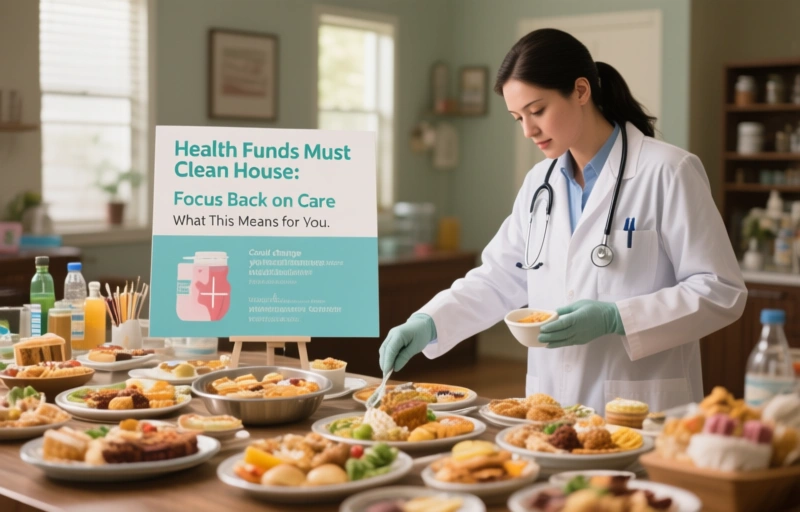 Visual representation of Health Funds Must Clean House