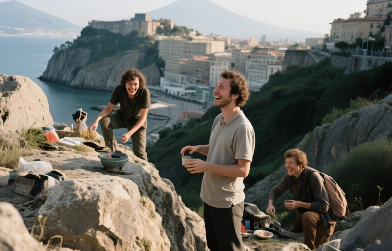 Naples Through Stinemolen's Eyes: Nature, Rock, and Urban Truth