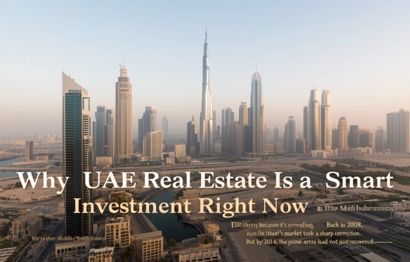 Visual representation of Why UAE Real Estate Is a Smart Investment Right Now