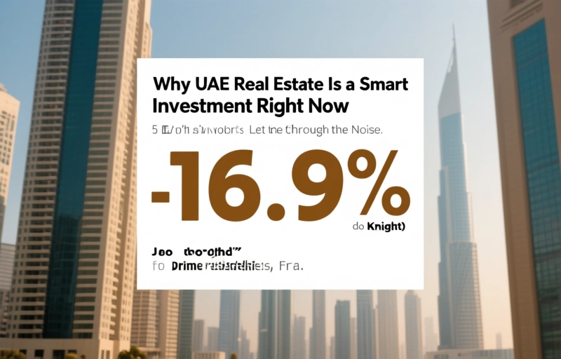 Visual representation of Why UAE Real Estate Is a Smart Investment Right Now