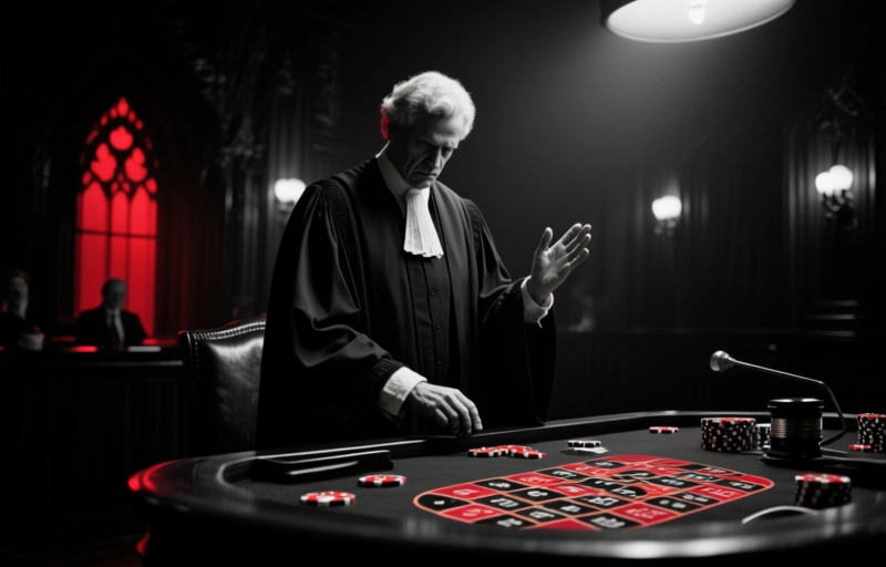 Visuele weergave van NLO sleept illegale casino's voor rechter