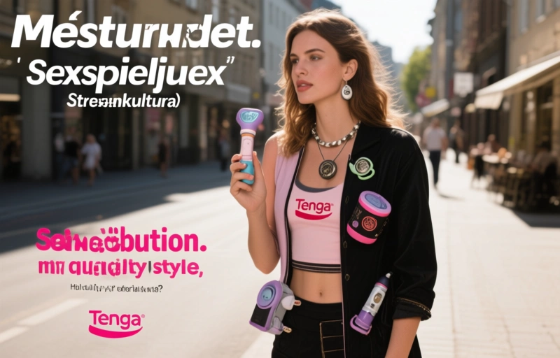 Visuelle Darstellung von Tenga verbindet Sexspielzeug mit männlicher Straßenkultur