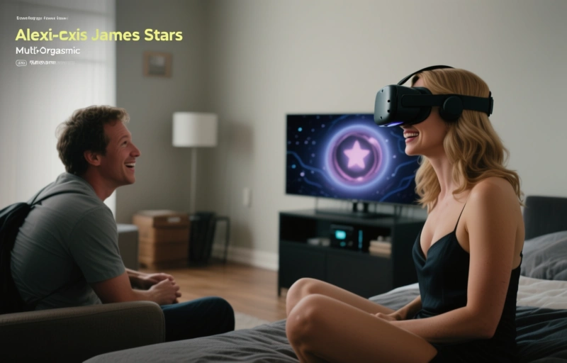 Alexis James Stars in Multi-Orgasmic VR Experience