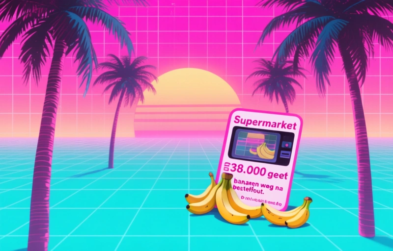 Supermarkt geeft 38.000 bananen weg na bestelfout