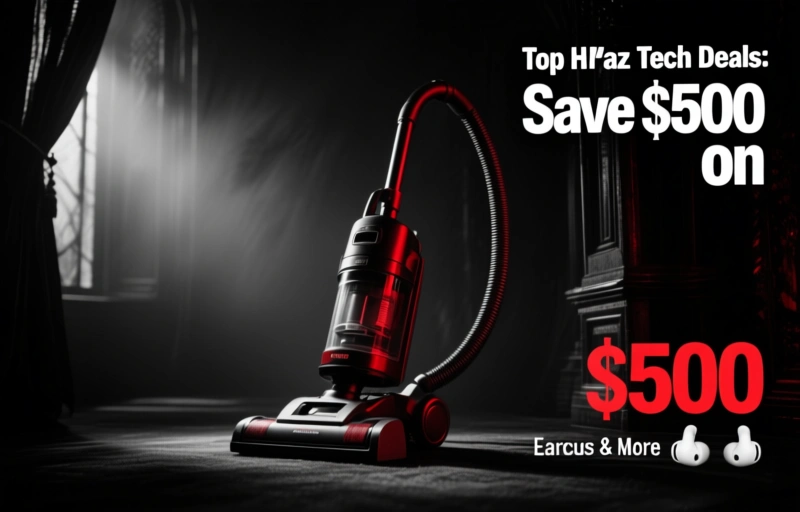 Top NZ Tech Deals: Save $500 on Vacuums, Earbuds & More