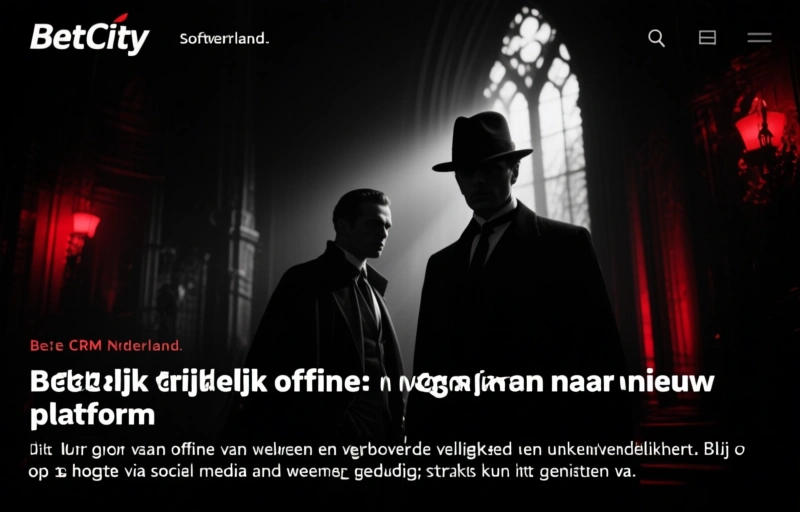 BetCity tijdelijk offline: migratie naar nieuw platform