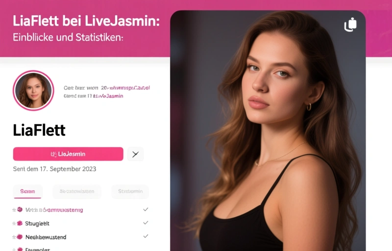 Visuelle Darstellung von LiaFlett bei LiveJasmin