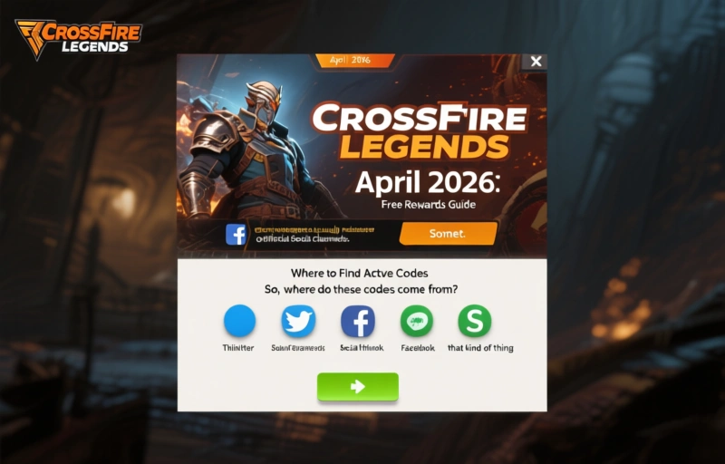 Visual representation of Crossfire Legends Codes April 2026