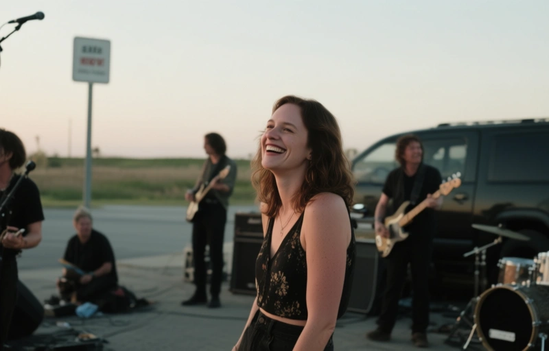 Katie Morgan live im Exposé Midway Drive